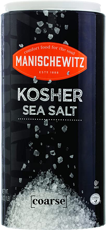Manischewitz Kosher Sea Salt | 12 pack