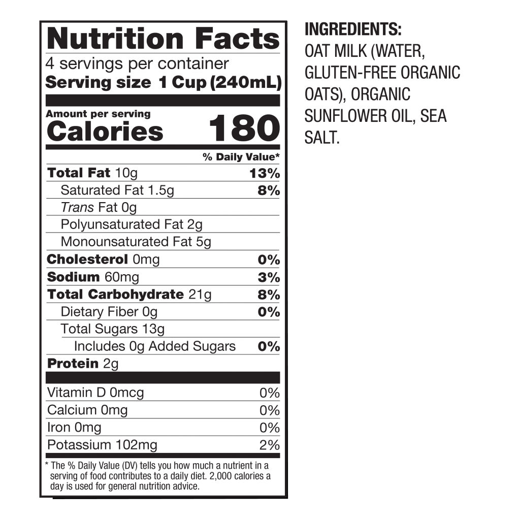 Oatsome Organic Oat Milk | 6 pack