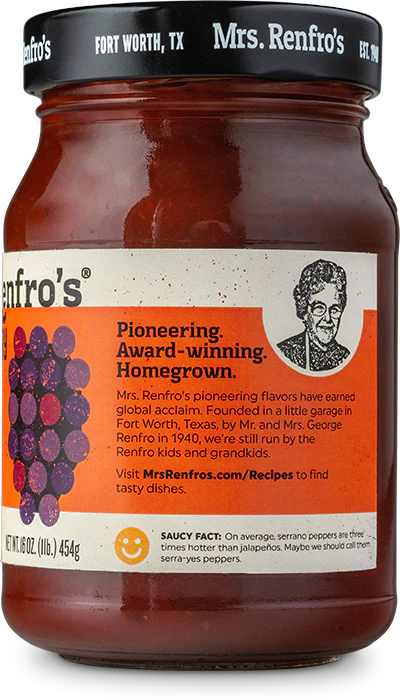 Mrs. Renfro's Blackberry Serrano Salsa | 6 pack