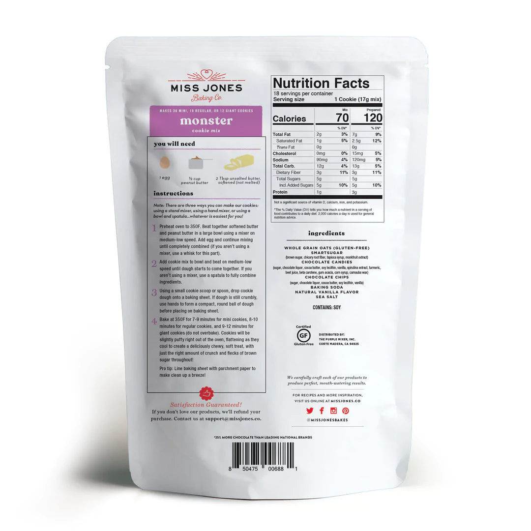 Miss Jones Baking Co Cookie Mix | 6 pack