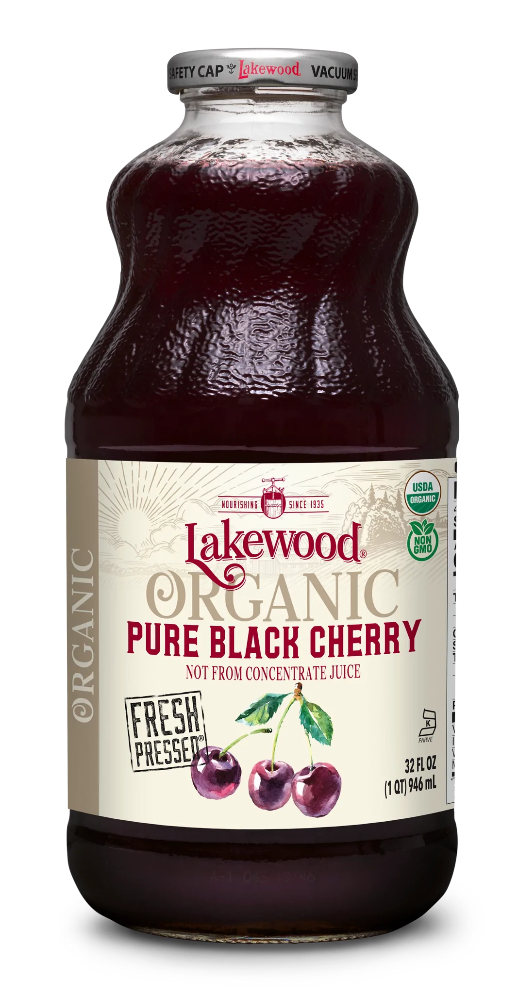 Lakewood Organic Puree Black Cherry | 6 Pack