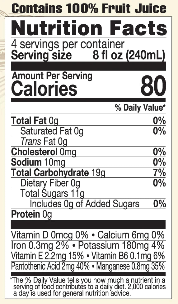 Lakewood Organic Pure Cranberry Juice | 6 Pack