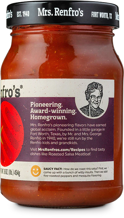 Mrs. Renfro's Roasted Salsa | 6 pack