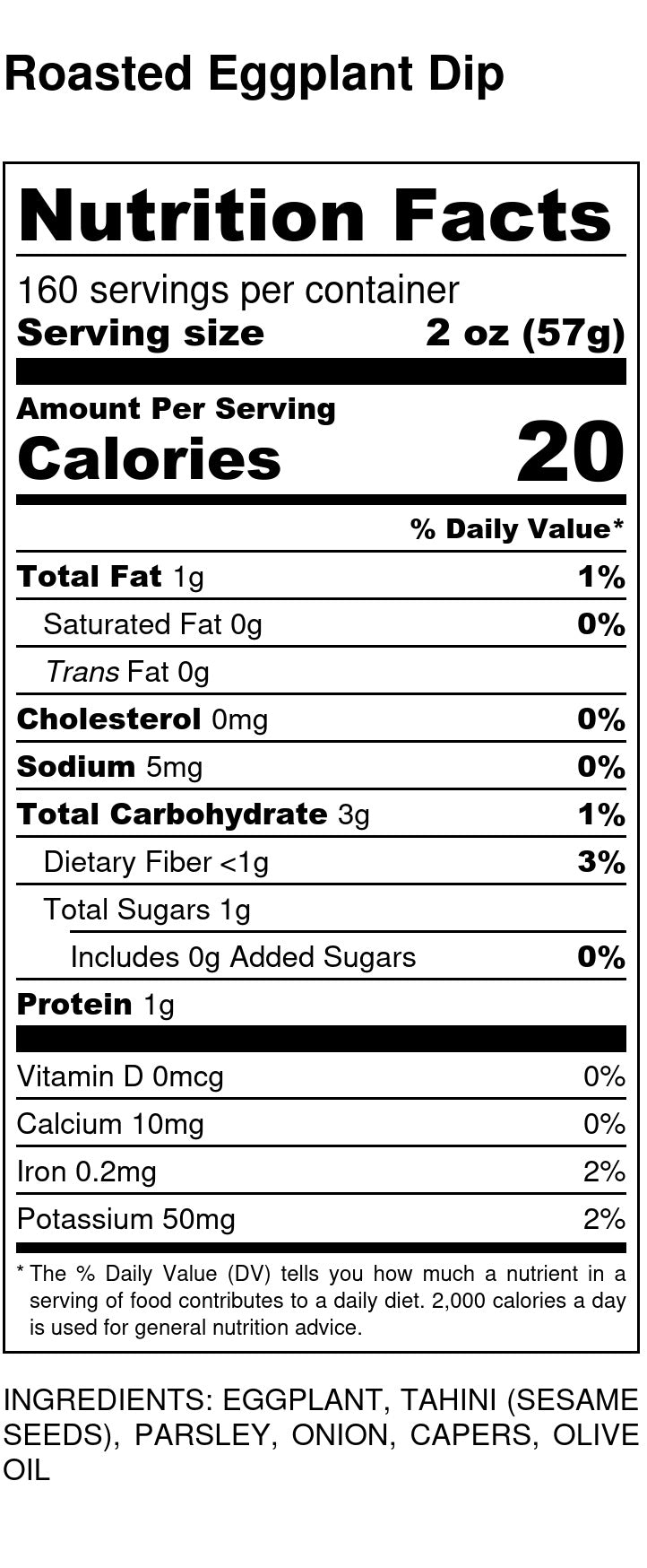 Roasted Eggplant dip