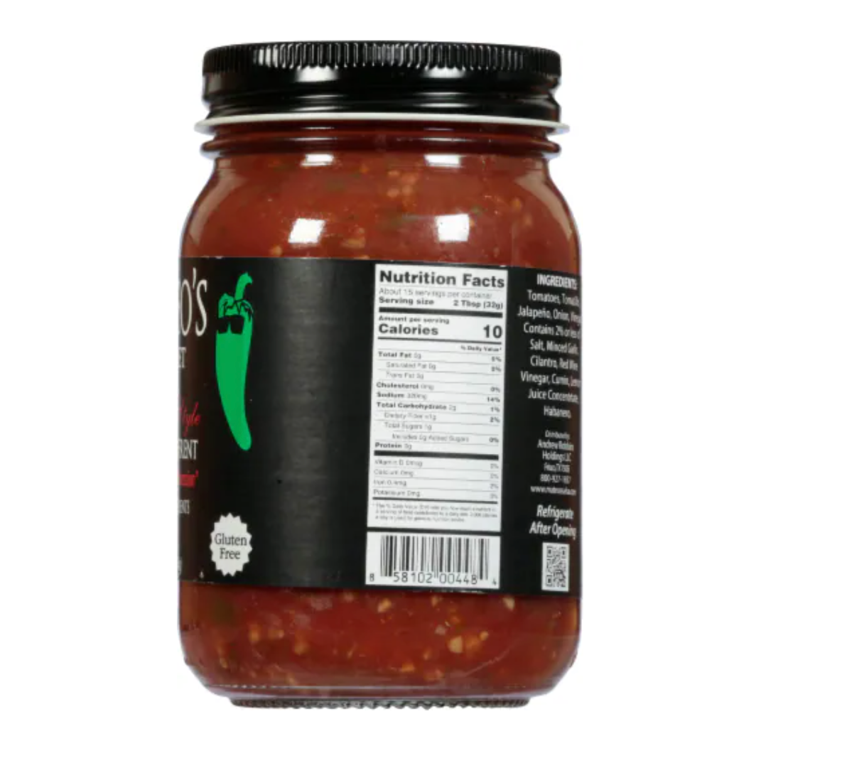 Mateo's Gourmet Cantina Style Salsa | 6 pack
