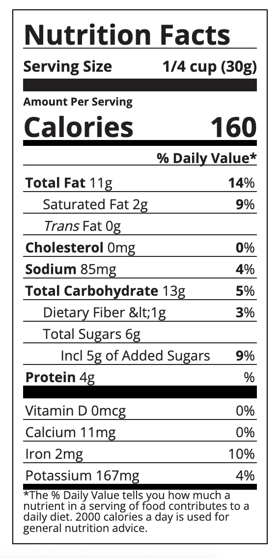 Sahale Snacks Pomegranate Vanilla Flavored Glazed Cashews Mix