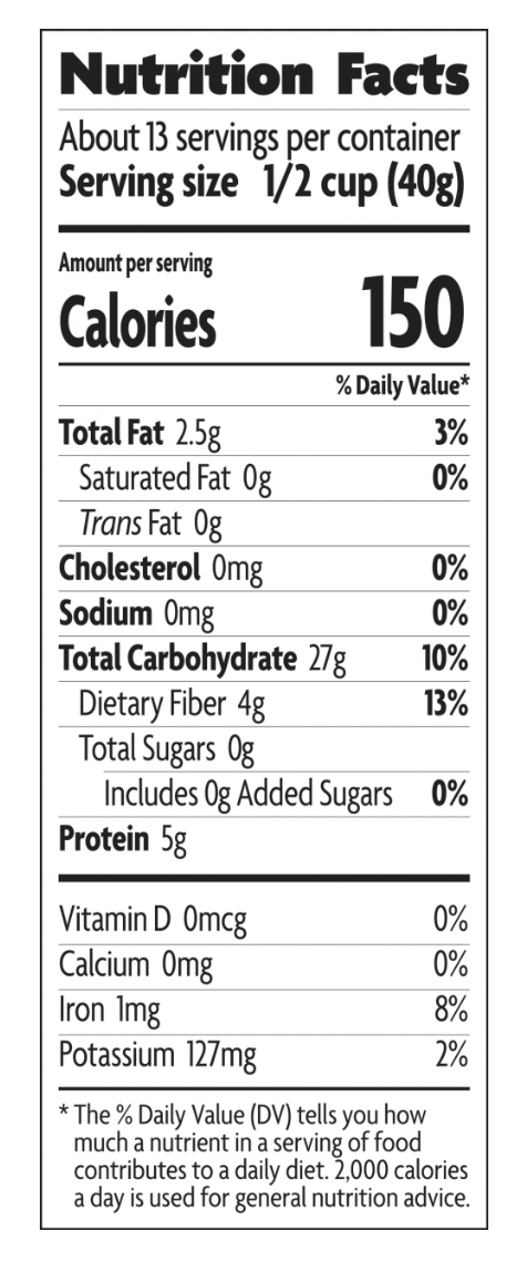 Nature's Path Gluten-Free Old Fashioned Rolled Oats | 6 Pack