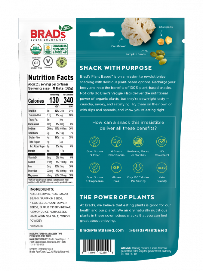 Veggie Flats | 12 Pack