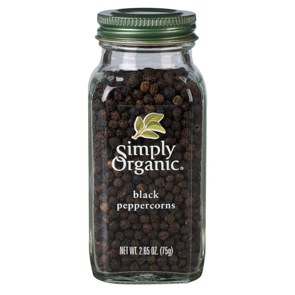 Organic Black Peppercorn | 6 Pack