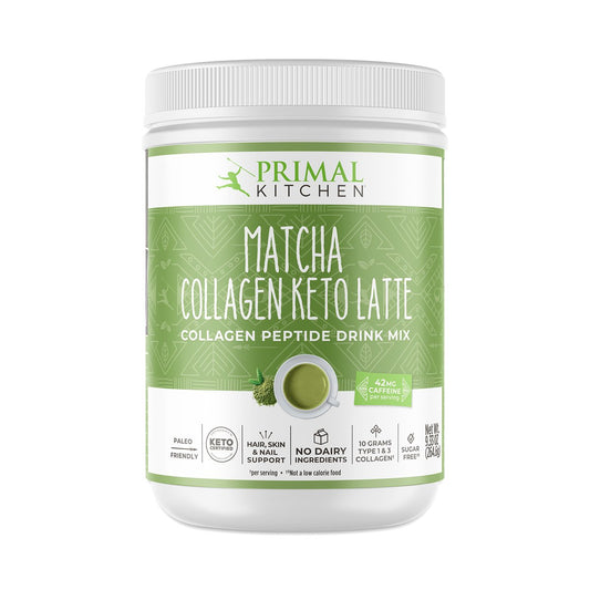 Matcha Collagen Keto Latte Mix | 1 Tub