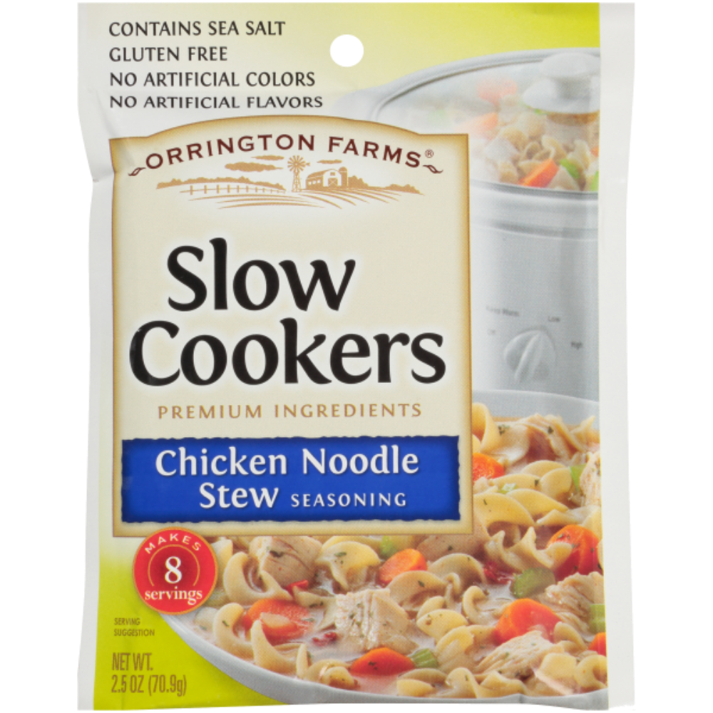 Chicken Noodle Soup Slow Cooker Seasoning | 12 Pack