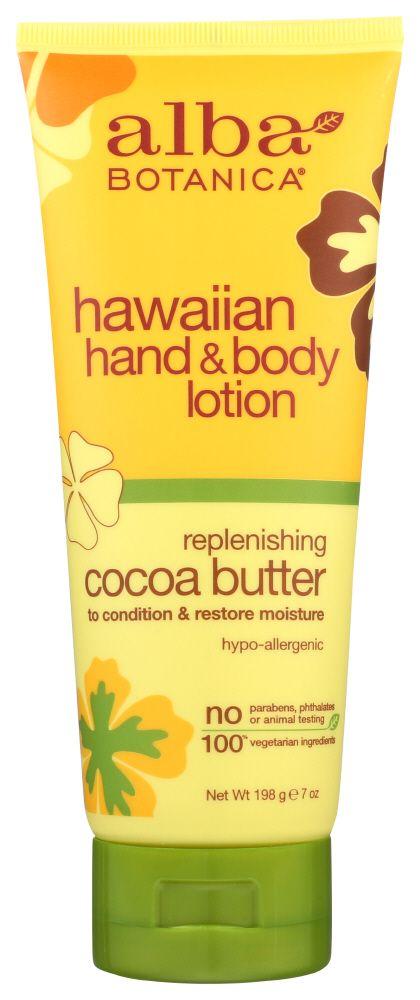 Alba Botanica Lotion Hnd Bdy Cocoa Butt