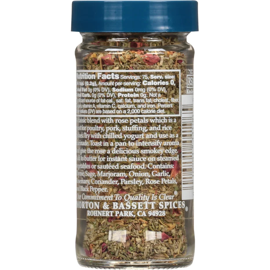 Morton & Bassett Herbs Poultry Rose Petals | 3 pack