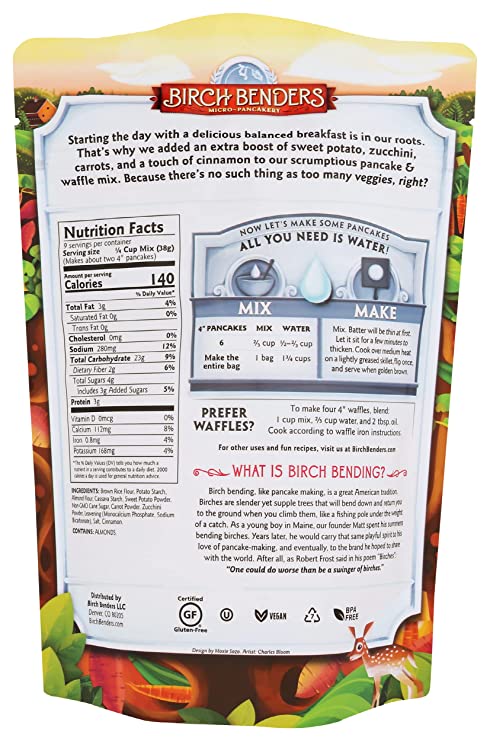Birch Benders Pancake Mix Sweet Potato