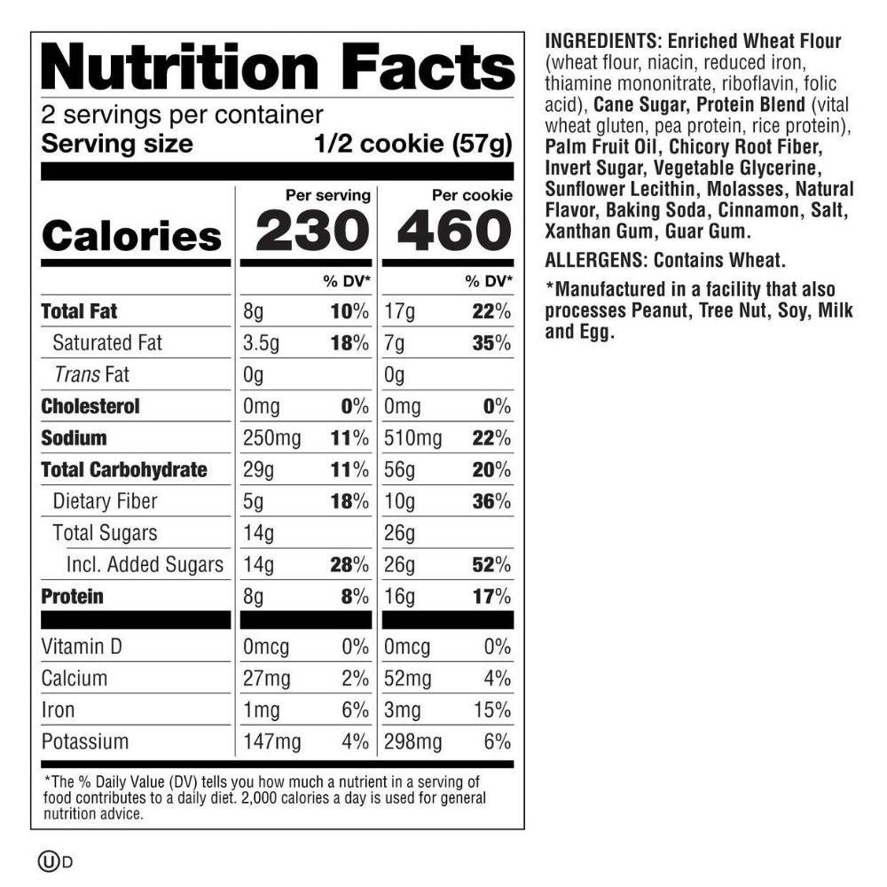 Plant-Based Cookies | 12 Pack