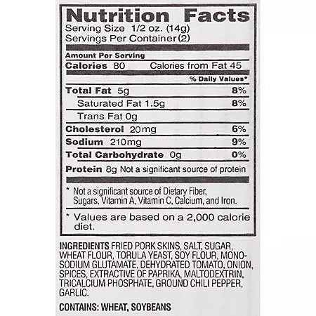 Mac's Chicharrones Pork Skins | 12 pack