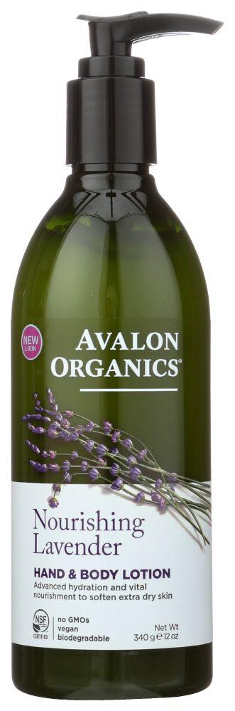 Avalon Organics Lotion H&B Lavender