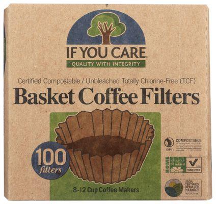 If You Care Coffee Filter Basket 8In