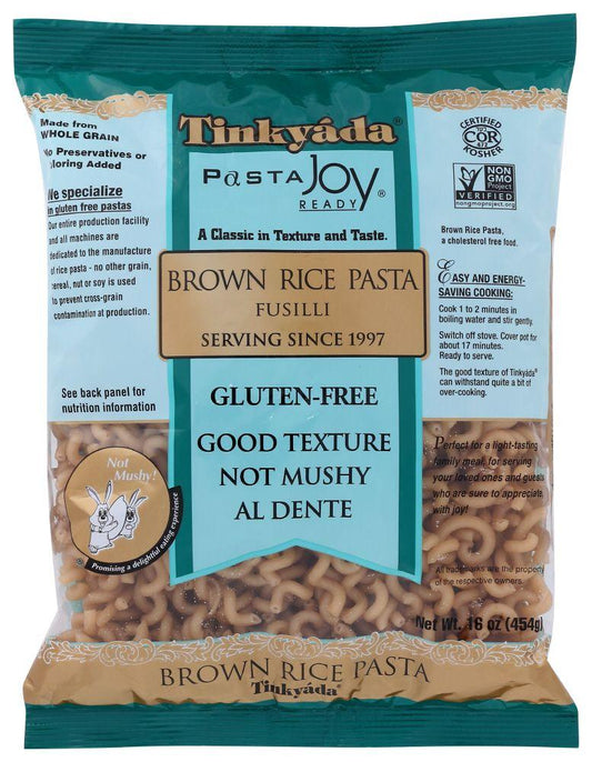 Brown Rice Fusilli Pasta | 12 Pack