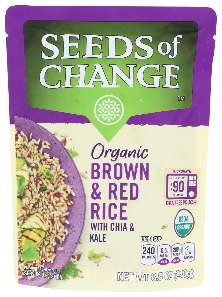 Red Rice With Chia & Kale | 12 Pack