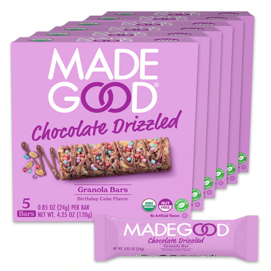 Madegood Chocolate Drizzled Granola Bars | 6 pack