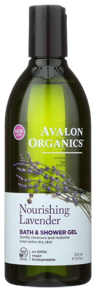 Avalon Organics Gel Bth N Shwr Lavender