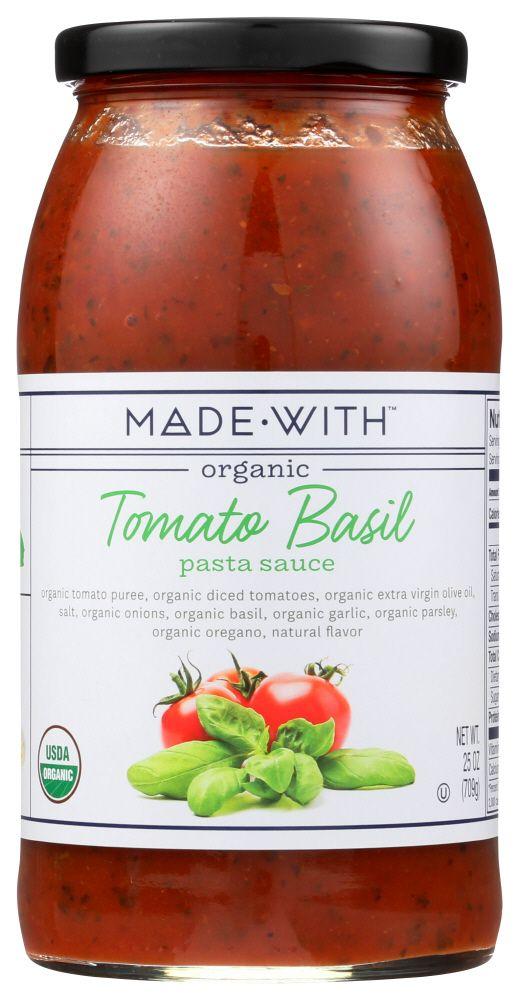 Organic Tomato Basil Pasta Sauce | 6 Pack