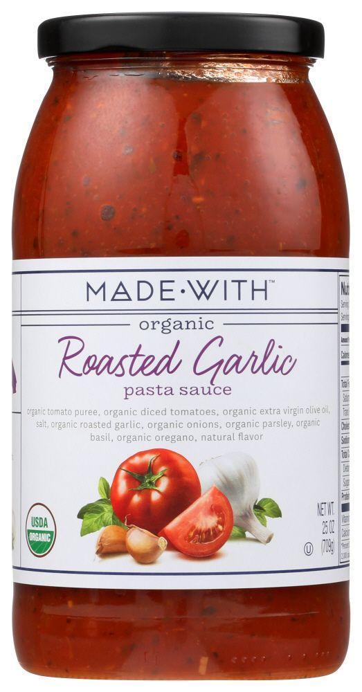 Organic Roasted Garlic Sauce | 6 Pack