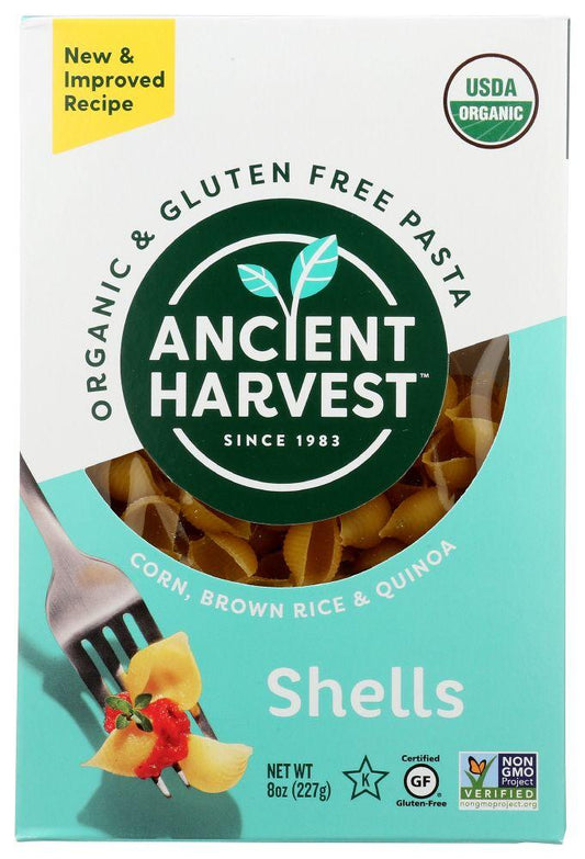 Corn, Brown Rice & Quinoa Shells | 12 Pack