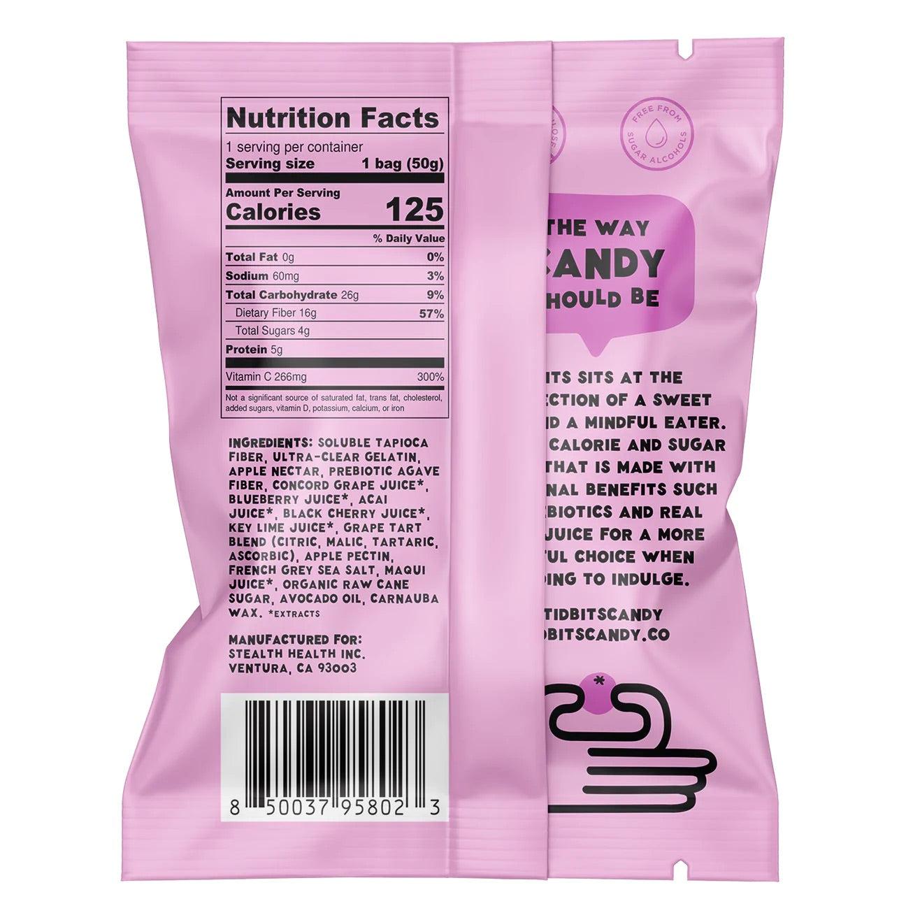 TiDBiTS Gummy Candy | 6 Pack