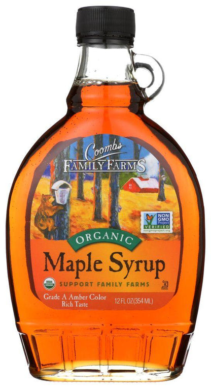 Grade A Amber Maple Syrup | 12 Pack