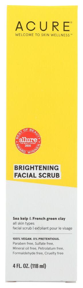 Acure Facial Scrub Brightening