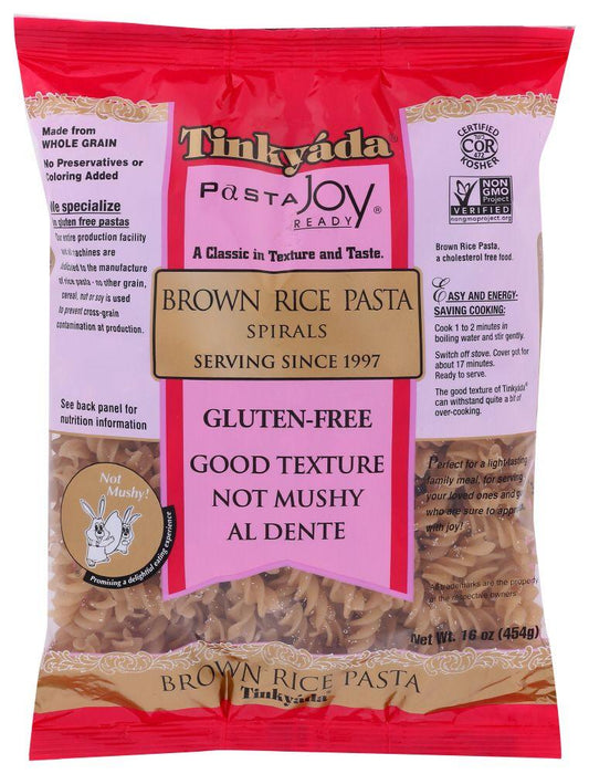 Brown Rice Spiral Pasta | 12 Pack