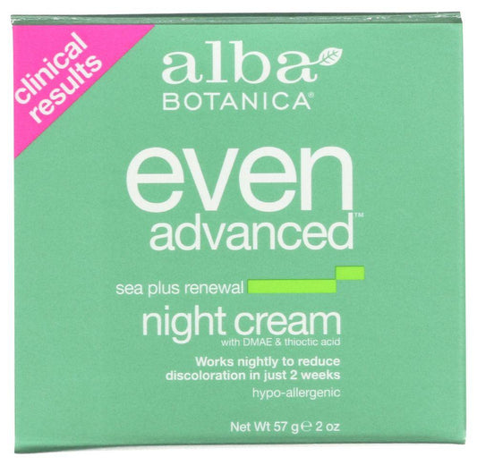 Alba Botanica Cream Renw Even & Brght