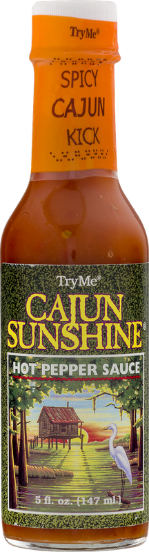 Cajun Sunshine Hot Pepper Sauce