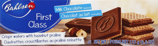 Bahlsen First Class Crispy Wafers with Hazelnut Praline Milk Chocolate