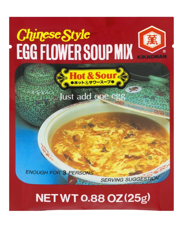 Kikkoman Chinese Style Egg Flower Soup Mix Hot & Sour