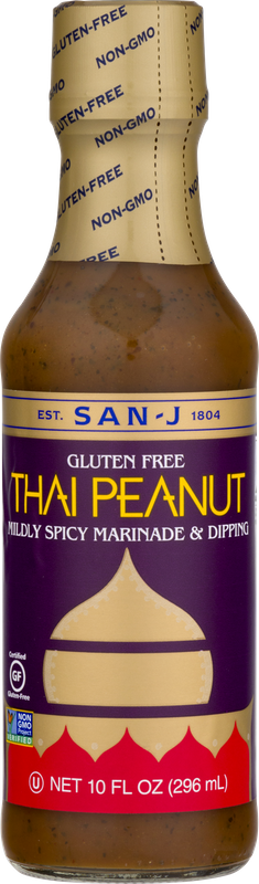 San-J Gluten Free Marinade & Dipping Thai Peanut Mildly Spicy