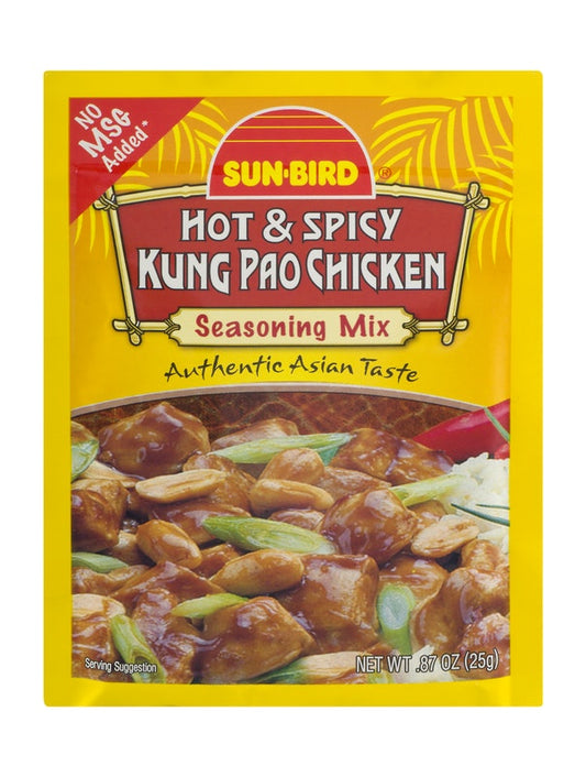 Sun-Bird Hot & Spicy Kung Pao Chicken Seasoning Mix