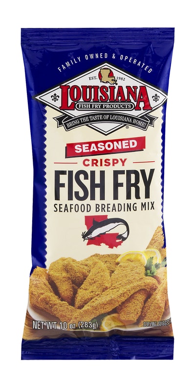 Louisiana Seasoned Crispy Fish Fry Seafood Breading Mix
