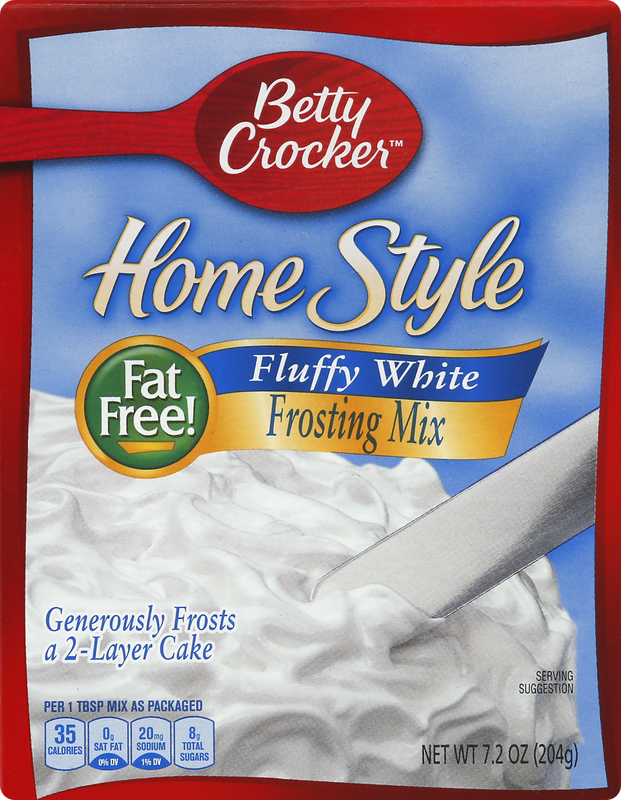 Betty Crocker Home Style Fluffy White Frosting Mix