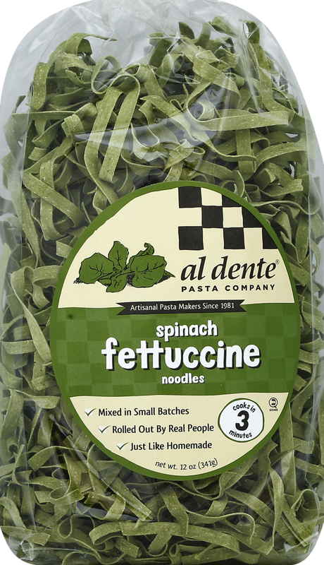 Al Dente Spinach Fettuccine