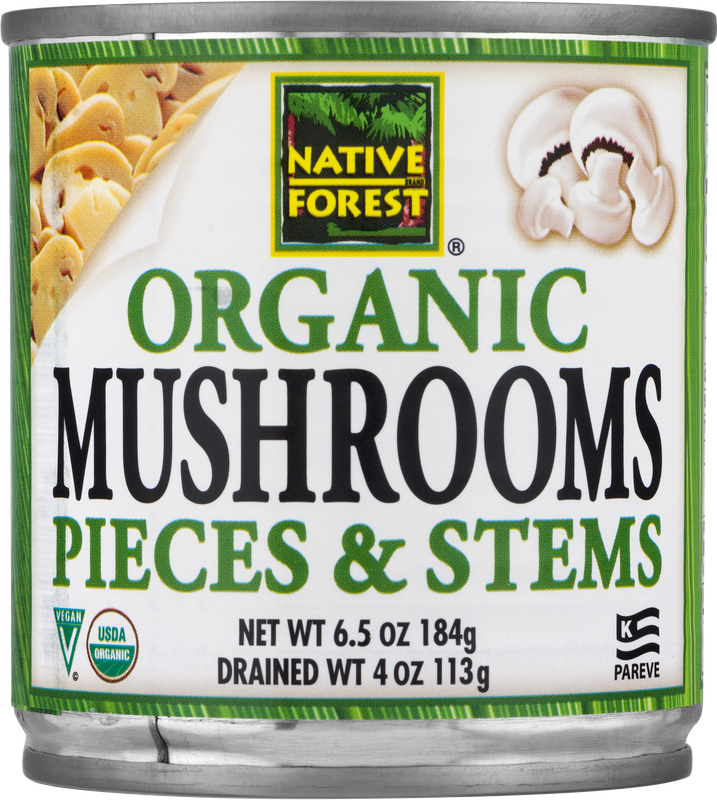Native Forest Organic Mushrooms Pieces & Stems