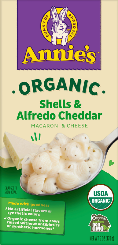 Annie's Organic Shells & Alfredo Cheddar Macaroni & Cheese