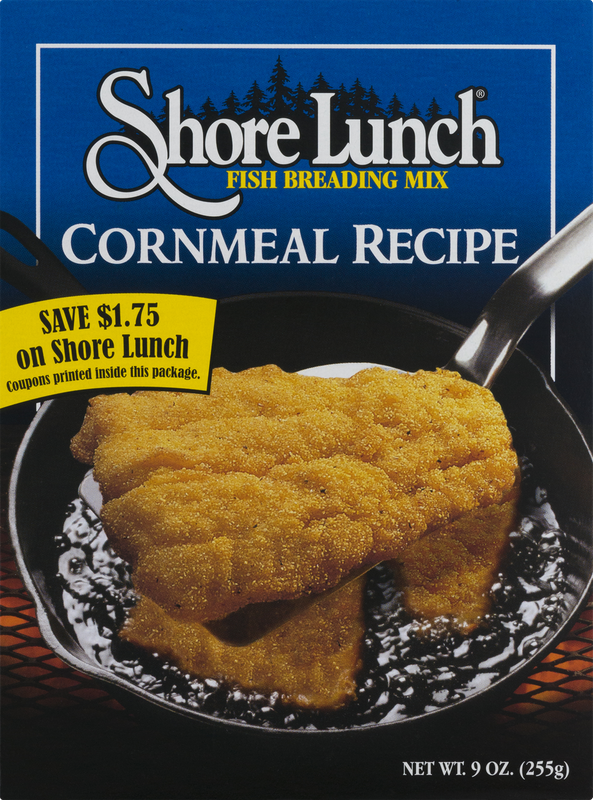 Shore Lunch Fish Breading Mix Cornmeal Recipe