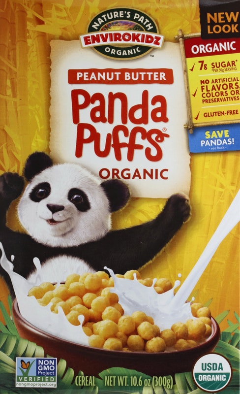 Nature's Path Organic Panda Puffs Peanut Butter