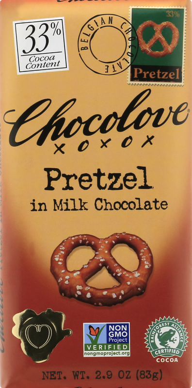 Chocolove Pretzel in Milk Chocolate