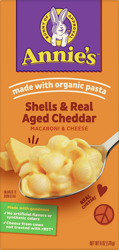 Annie's Shells & Real Aged Cheddar Macaroni & Cheese