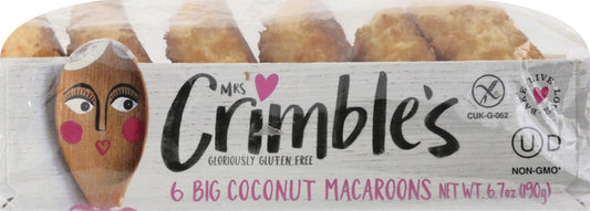 Mrs Crimble's 6 Large Coconut MacAroons