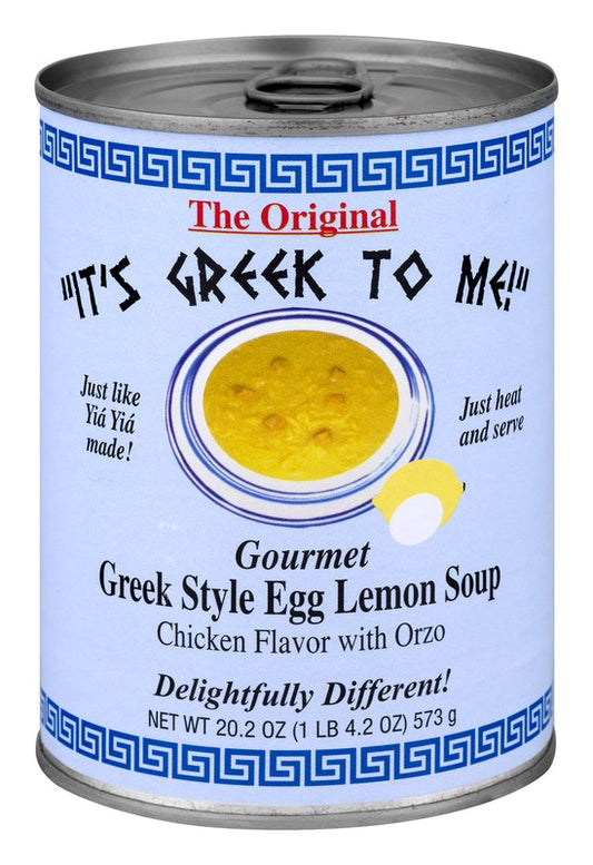 It's Greek to Me! Gourmet Greek Style Soup Egg Lemon